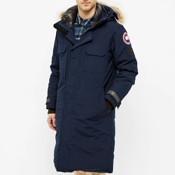 Mens Canada Goose Updated Westmount Parka in Navy | Size: Medium | NWT - Picture 7 of 11